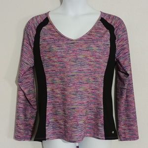 Ideology long sleeve active wear top XL